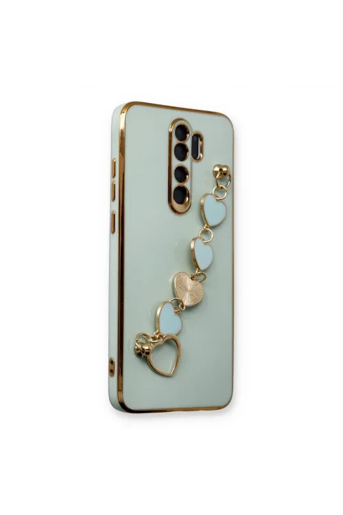 Xiaomi Redmi Note 8 Pro Kılıf Esila Silikon - Su Yeşili