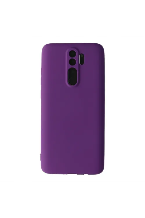 Xiaomi Redmi Note 8 Pro Kılıf First Silikon - Mor