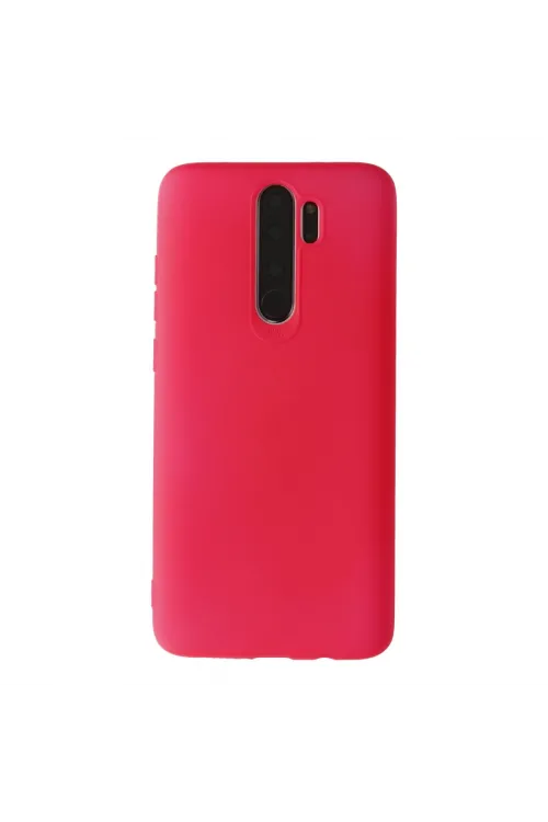 Xiaomi Redmi Note 8 Pro Kılıf First Silikon - Pembe