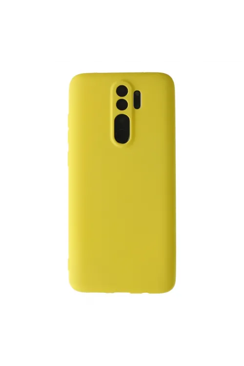 Xiaomi Redmi Note 8 Pro Kılıf First Silikon - Sarı