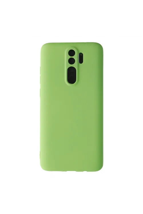 Xiaomi Redmi Note 8 Pro Kılıf First Silikon - Yeşil
