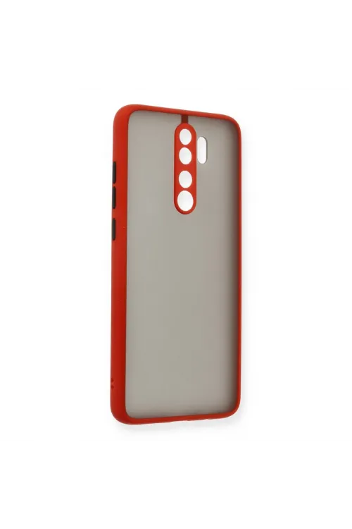 Xiaomi Redmi Note 8 Pro Kılıf Montreal Silikon Kapak - Kırmızı