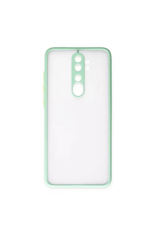 Xiaomi Redmi Note 8 Pro Kılıf Montreal Silikon Kapak - Turkuaz