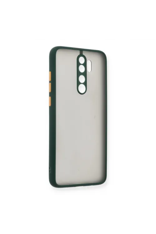 Xiaomi Redmi Note 8 Pro Kılıf Montreal Silikon Kapak - Yeşil