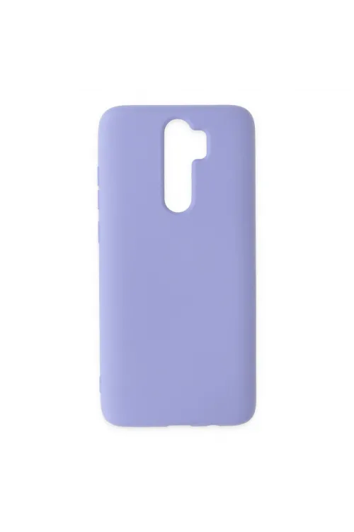 Xiaomi Redmi Note 8 Pro Kılıf Nano İçi Kadife Silikon - Lila