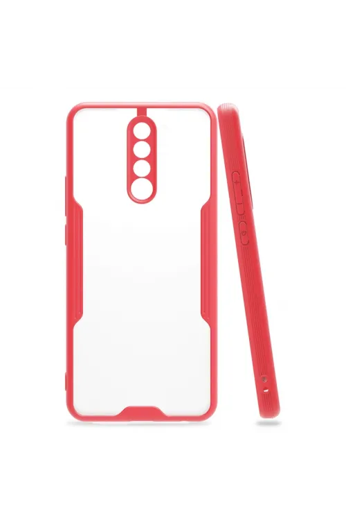 Xiaomi Redmi Note 8 Pro Kılıf Platin Silikon - Pembe