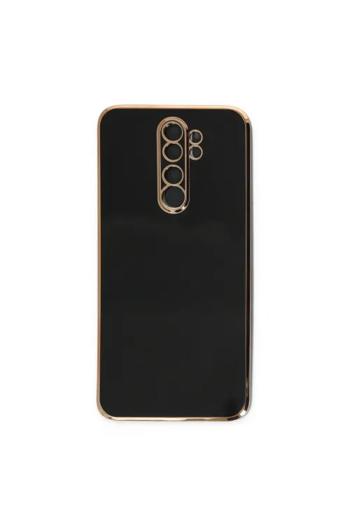 Xiaomi Redmi Note 8 Pro Kılıf Volet Silikon - Siyah