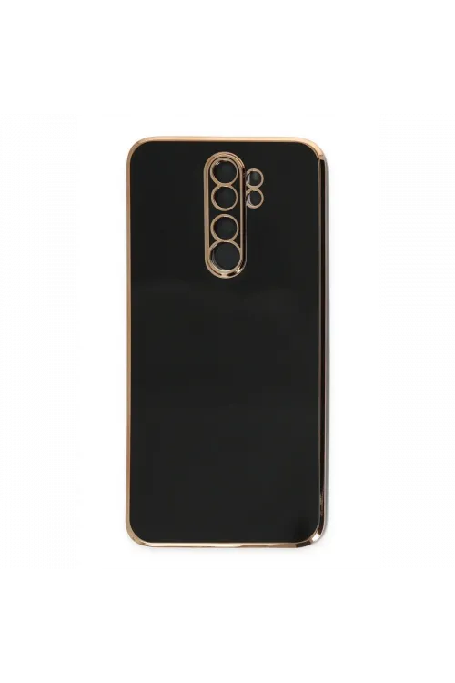 Xiaomi Redmi Note 8 Pro Kılıf Volet Silikon - Siyah