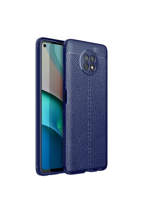 Xiaomi Redmi Note 9 5g Kılıf Auto Focus Kapak - Lacivert