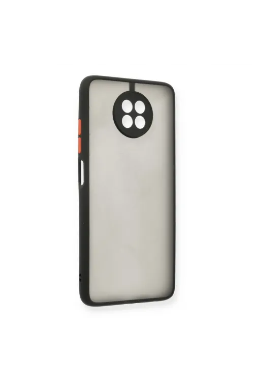 Xiaomi Redmi Note 9 5g Kılıf Montreal Silikon Kapak - Siyah
