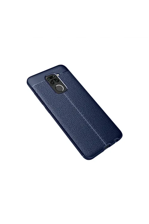 Xiaomi Redmi Note 9 Kılıf Auto Focus Kapak - Lacivert