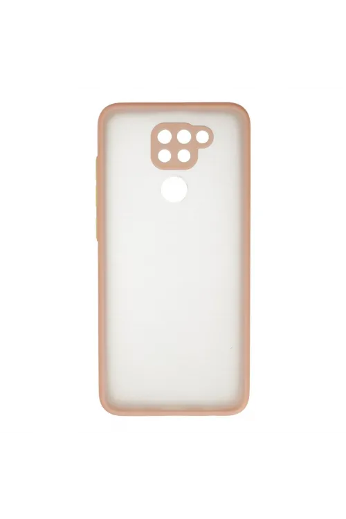 Xiaomi Redmi Note 9 Kılıf Montreal Silikon Kapak - Pembe