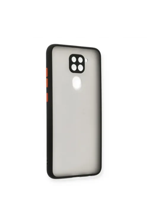 Xiaomi Redmi Note 9 Kılıf Montreal Silikon Kapak - Siyah
