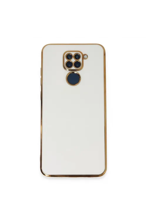 Xiaomi Redmi Note 9 Kılıf Volet Silikon - Beyaz