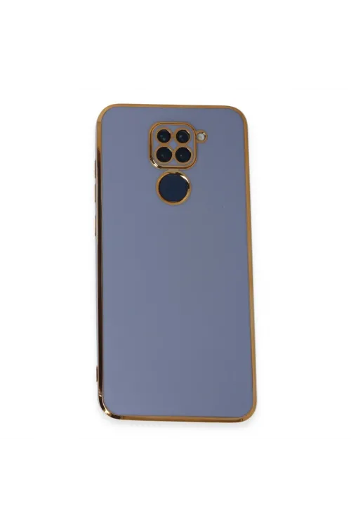 Xiaomi Redmi Note 9 Kılıf Volet Silikon - Mavi