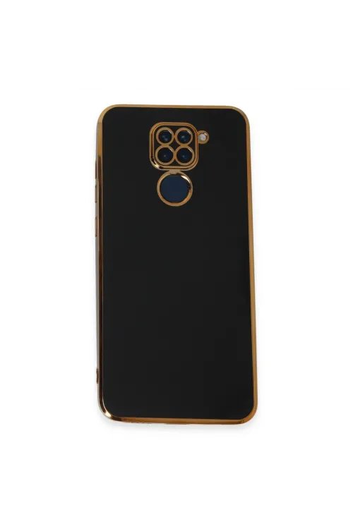 Xiaomi Redmi Note 9 Kılıf Volet Silikon - Siyah