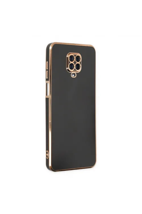 Xiaomi Redmi Note 9 Pro Kılıf Volet Silikon - Siyah