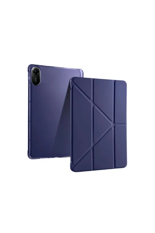 Xiaomi Redmi Pad 2 Kalemlikli Mars Tablet Kılıfı - Lacivert