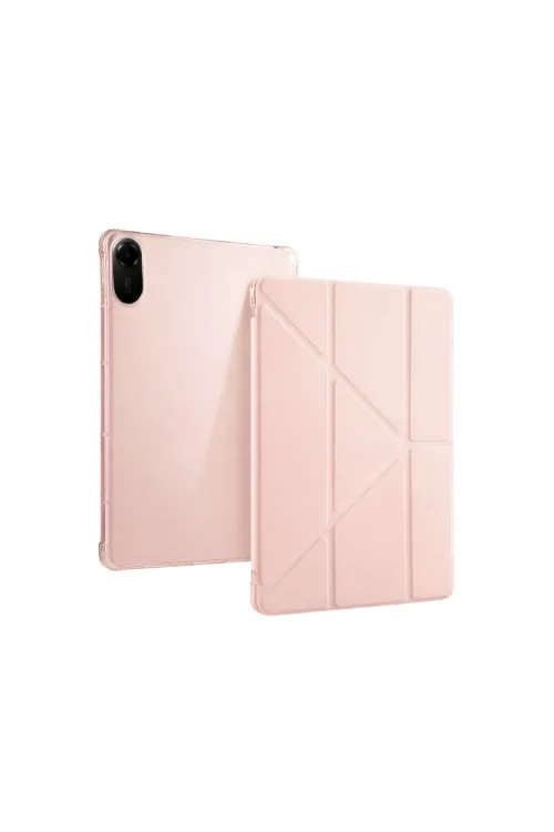 Xiaomi Redmi Pad 2 Kalemlikli Mars Tablet Kılıfı - Rose Gold
