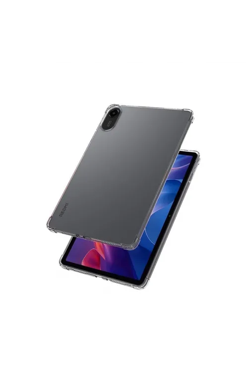 Xiaomi Redmi Pad 2 Kılıf Anti Shock Tablet Silikon - Şeffaf
