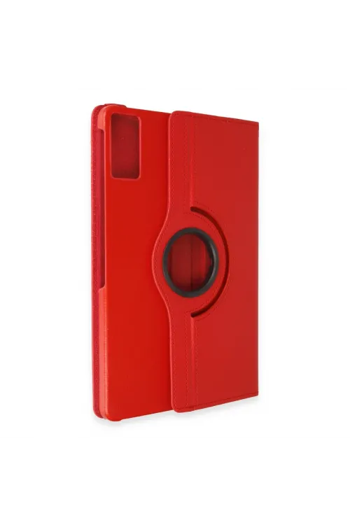 Xiaomi Redmi Pad Kılıf 360 Tablet Deri Kılıf - Kırmızı