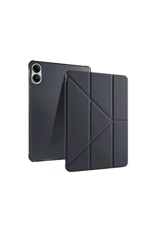 Xiaomi Redmi Pad Pro 12.1 Kılıf Kalemlikli Mars Tablet Kılıfı - Siyah