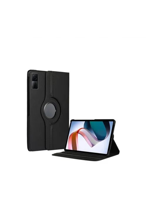 Xiaomi Redmi Pad Se 4g Kılıf 360 Tablet Deri Kılıf - Siyah