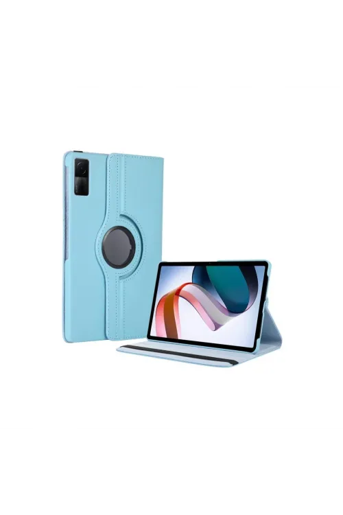 Xiaomi Redmi Pad Se 4g Kılıf 360 Tablet Deri Kılıf - Turkuaz