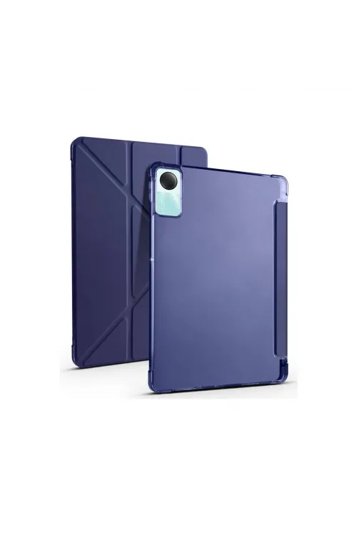 Xiaomi Redmi Pad Se 4g Kılıf Kalemlikli Mars Tablet Kılıfı - Lacivert