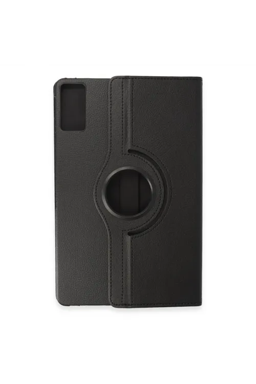 Xiaomi Redmi Pad Se Kılıf 360 Tablet Deri Kılıf - Siyah