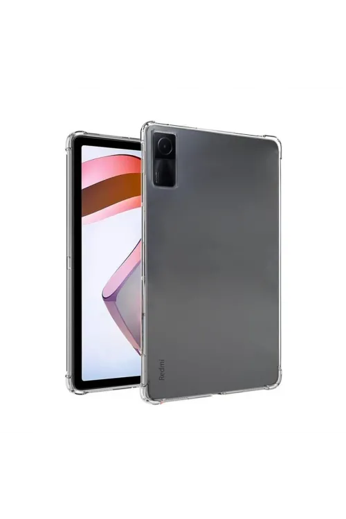 Xiaomi Redmi Pad Se Kılıf Anti Shock Tablet Silikon - Şeffaf
