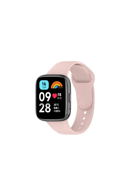 Xiaomi Redmi Watch 3 Active Klasik Kordon - Pudra
