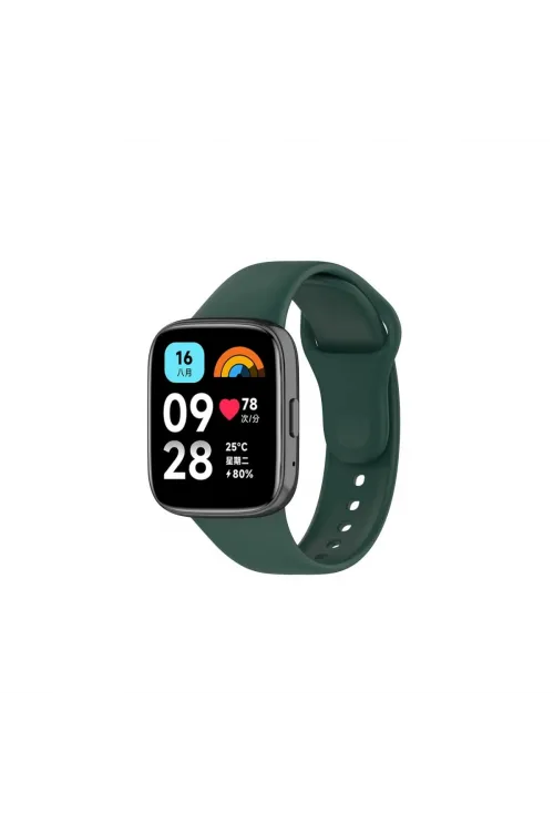 Xiaomi Redmi Watch 3 Active Klasik Kordon (saat Değildir) - Haki Yeşil
