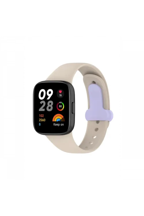 Xiaomi Redmi Watch 3 Origin Silikon Kordon - Bej