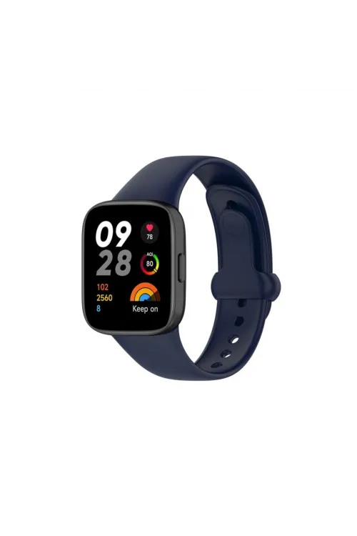 Xiaomi Redmi Watch 3 Origin Silikon Kordon (saat Değildir) - Lacivert