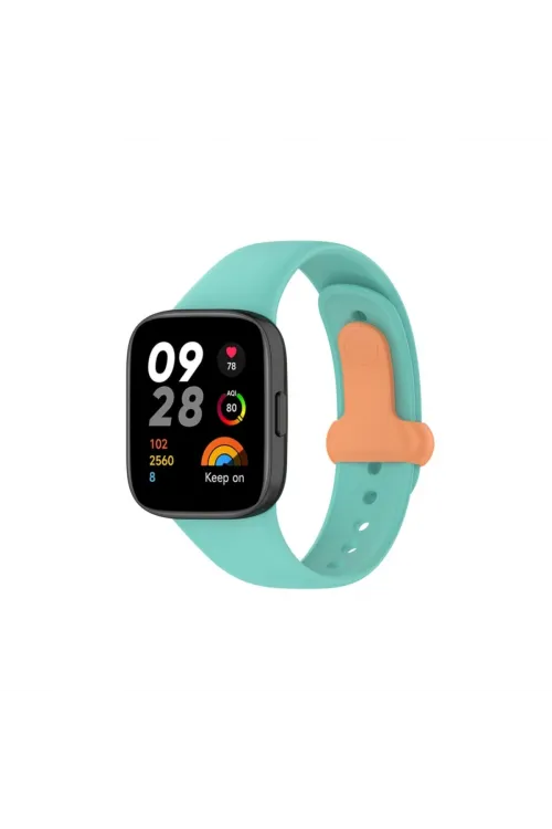 Xiaomi Redmi Watch 3 Origin Silikon Kordon (saat Değildir) - Turkuaz
