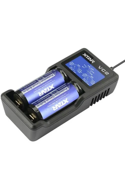 Xtar VC2 İkili Li-ion Pil Şarj Cihazı