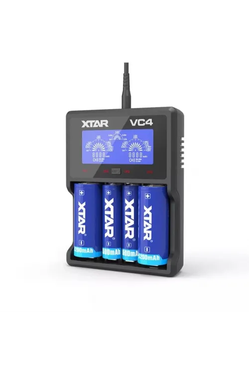 Xtar VC4 Dörtlü Li-ion / NI-CD / NI-MH Pil Şarj Cihazı