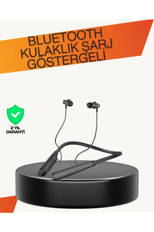 Y12 Bluetooth Kablosuz Kulaklık Lcd Pil Ekranı, Kompozit Diyafram, Dokunmatik Panel