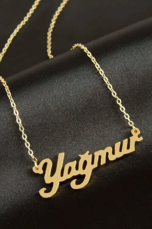 Yağmur isimli kolye (Kişiye Özel)