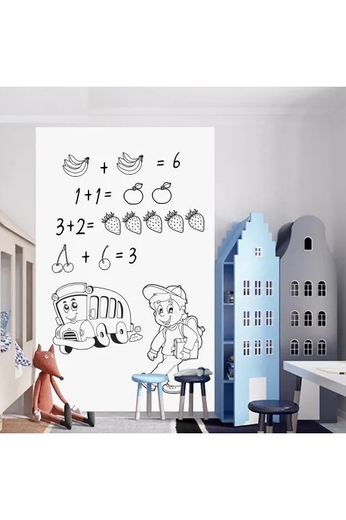 Yapışkanlı Beyaz Yazı Tahtası