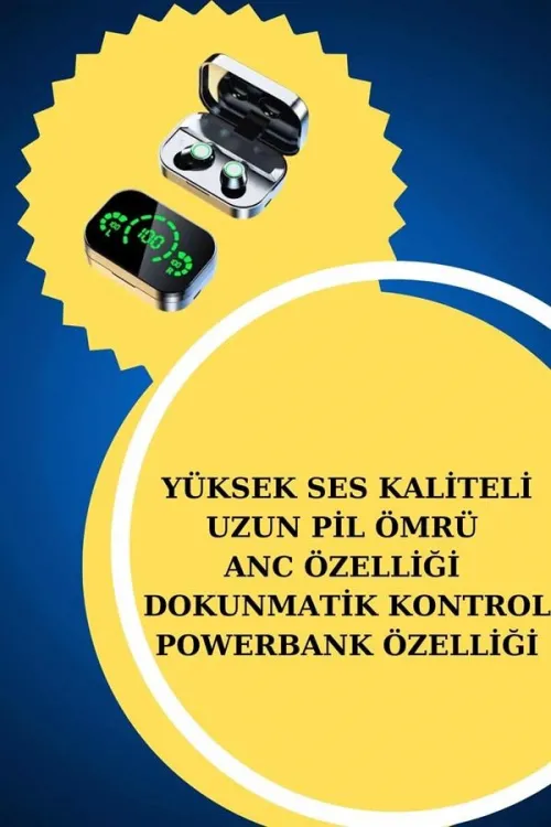 Yeni Nesil Kaliteli Akıllı Saat Ve Kablosuz Bluetooth Kulaklık  Yüksek Ses Kaliteli