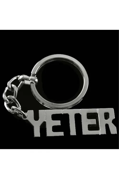 Yeter İsimli Anahtarlık