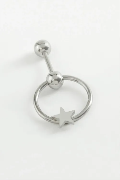 Yıldız Çelik Piercing 1 Adet