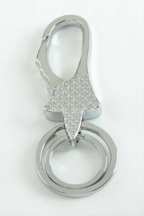 Yıldız Kancalı Metal Anahtarlık