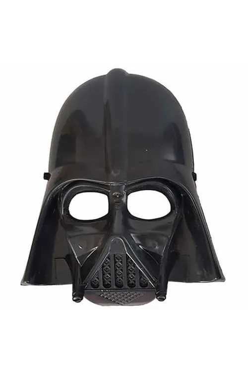 Yıldız Savaşları  Wars Maskesi Darth Vader Maskesi Siyah Renk