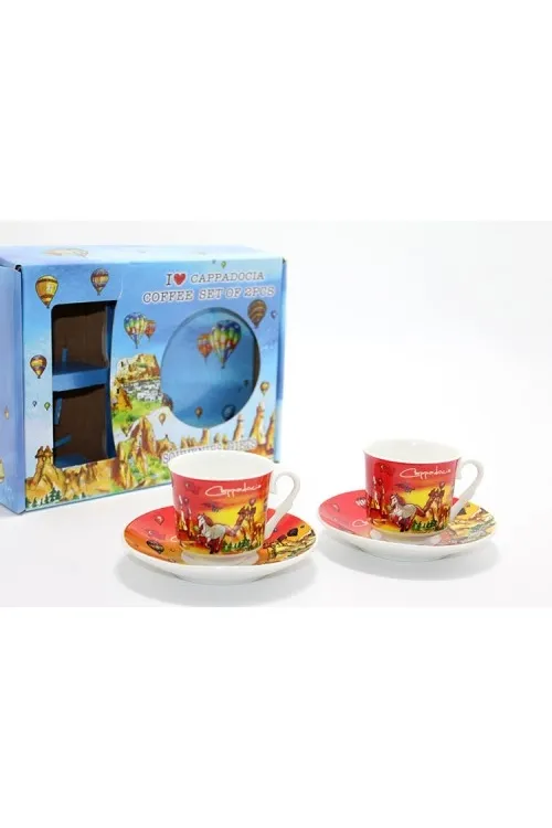 Yöresel İkili Fincan Seti Model 1