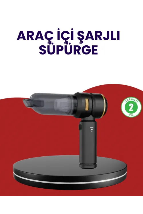 Yüksek Performanslı Araç İçi El Süpürgesi