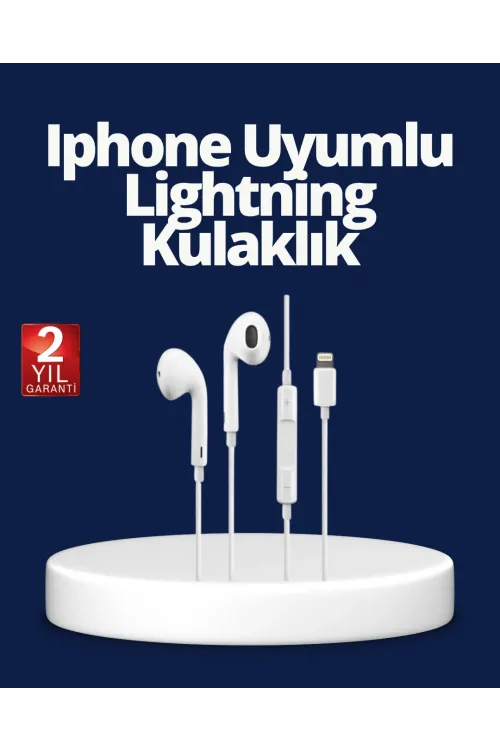Yüksek Ses Kaliteli Mikrofonlu Kablolu Kulak İçi Kulaklık