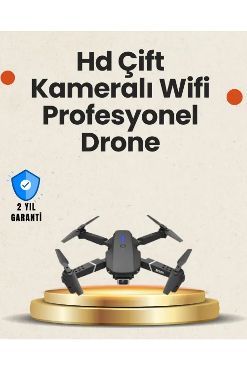 Yükseklik Sabitlemeli Katlanabilir Drone 1080p 4k Kamera Seçenekli
